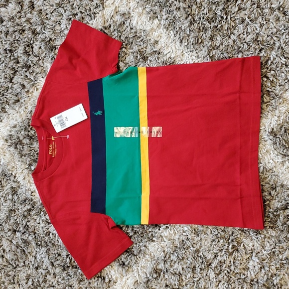 Polo Ralph Lauren Size S (8) Striped Tee - Picture 2 of 4